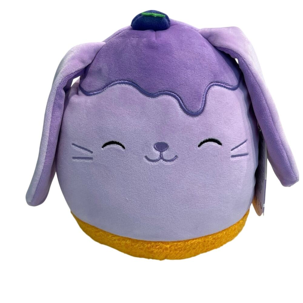 Squishmallow 8” Hansel the Blueberry Bunny NWT‎  - hard to find